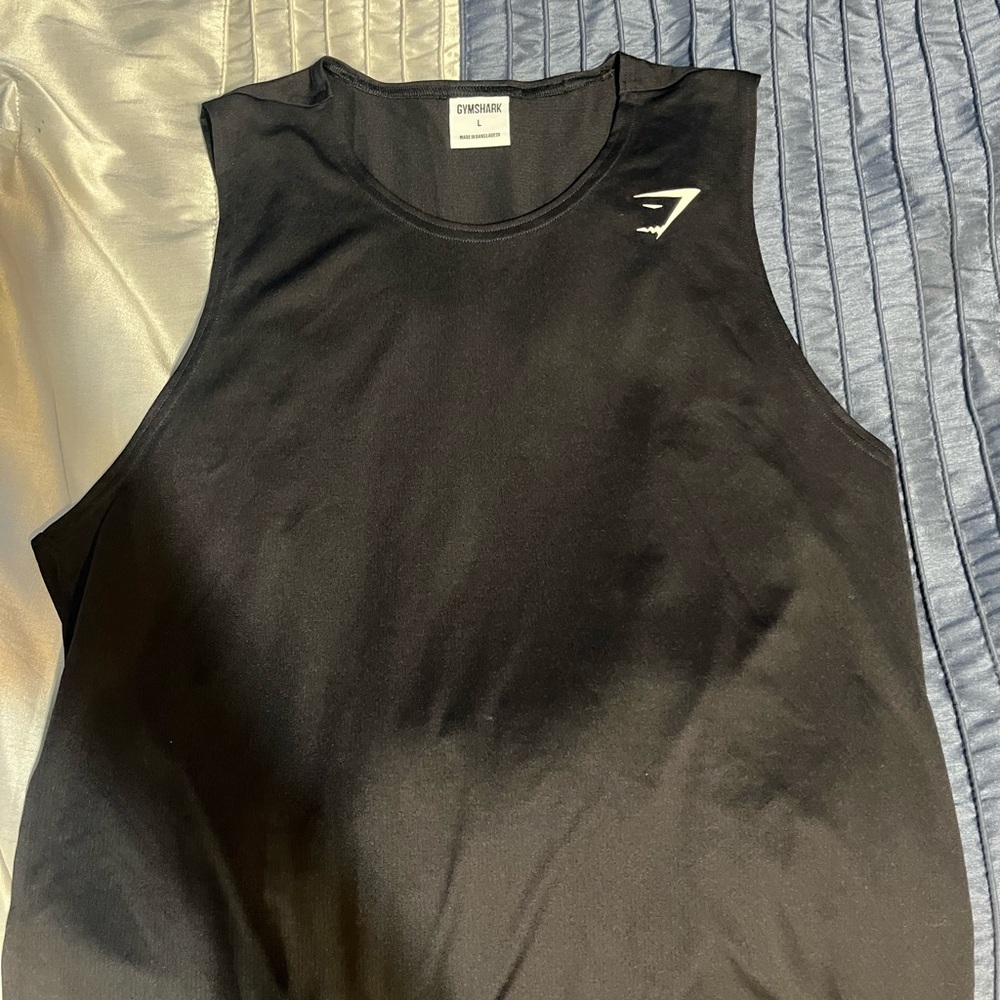 Black Gymshark mens tank